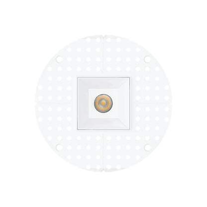 P-7408 2 inch Trimless Single Head Square White HO, 14/20W, 1200/1700 Lumens, 5CCT Recessed Light
