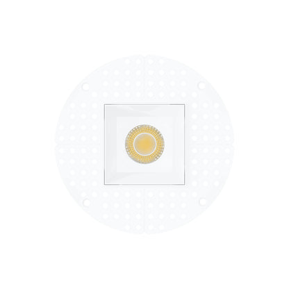 P-7417 3 inch Trimless Single Head Square White 9W, 850 Lumens, 5CCT Recessed Light
