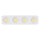 P-7442 3.5 inch Trimless 4 Head Round White, 36/60, 3600/5600 Lumens, 5CCT Recessed Light