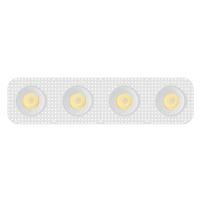 P-7450 3.5 inch Trimless 4 Head Round White HO, 72/120W, 6800/10800 Lumens, 5CCT Recessed Light