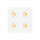 P-7451 3.5 inch Trimless Quadruple Head Round White HO, 72/120W, 6800/10800 Lumens, 5CCT Recessed Light
