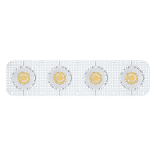 P-7458 4 inch Trimless 4 Head Round White, 60/88W, 6400/9600 Lumens, 5CCT Recessed Light