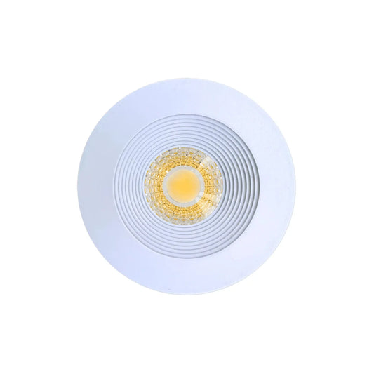 P-7477 2 inch Baffle Round White HO, 8/14W, 750/1200 Lumens, 5CCT Recessed Light