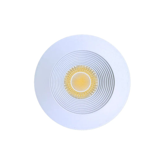 P-7481 3 inch Baffle Round White HO, 24W, 2100 Lumens, 5CCT Recessed Light