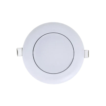 P-7483 6 inch Flat Gimbal Round White, 20W, 1800 Lumens, 5CCT Recessed Light