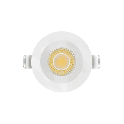 P-7486 3 inch Round White Shallow Trim, 9W, 850 Lumens, 5CCT Recessed Light