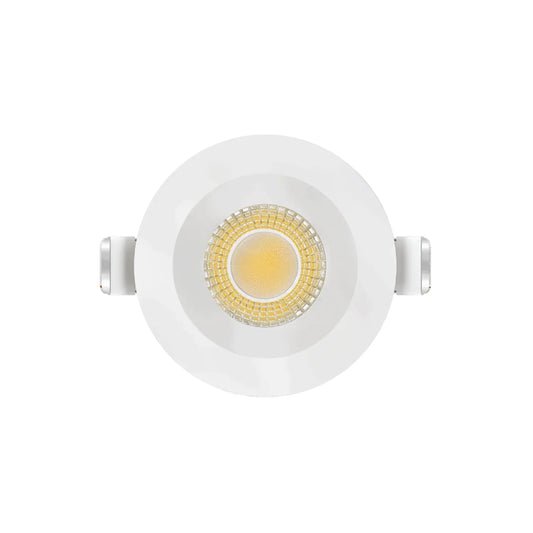 P-7486 3 inch Round White Shallow Trim, 9W, 850 Lumens, 5CCT Recessed Light