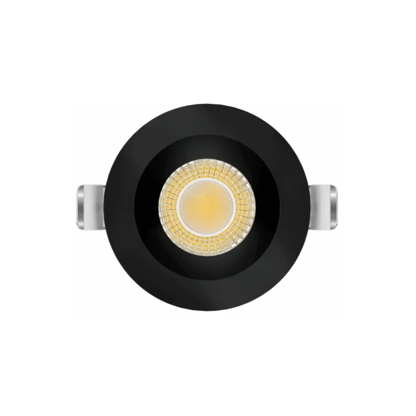 P-7487 3 inch Round Black Shallow Trim, 9W, 850 Lumens, 5CCT Recessed Light