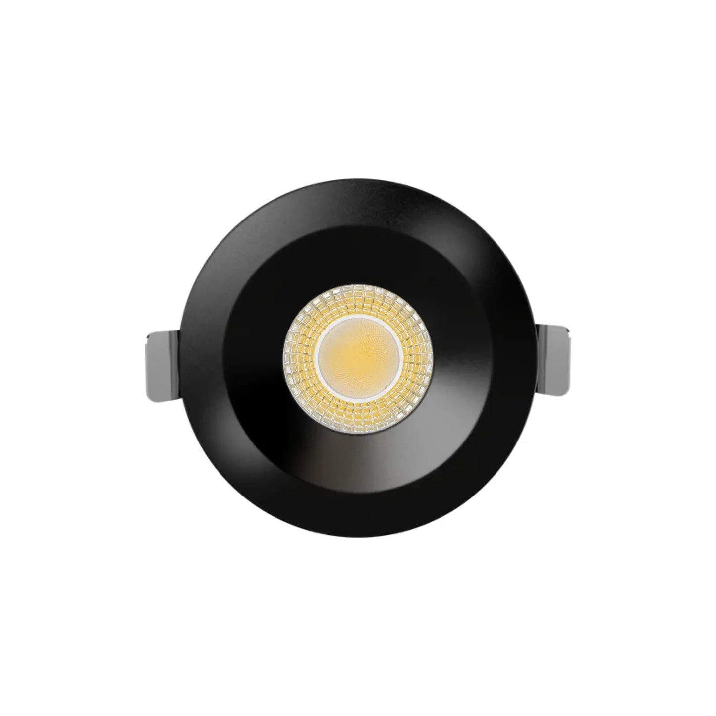 P-7497 3 inch Round Black Ultra-Shallow Trim HO, 24W, 2100 Lumens, Non-IC, 5CCT Recessed Light