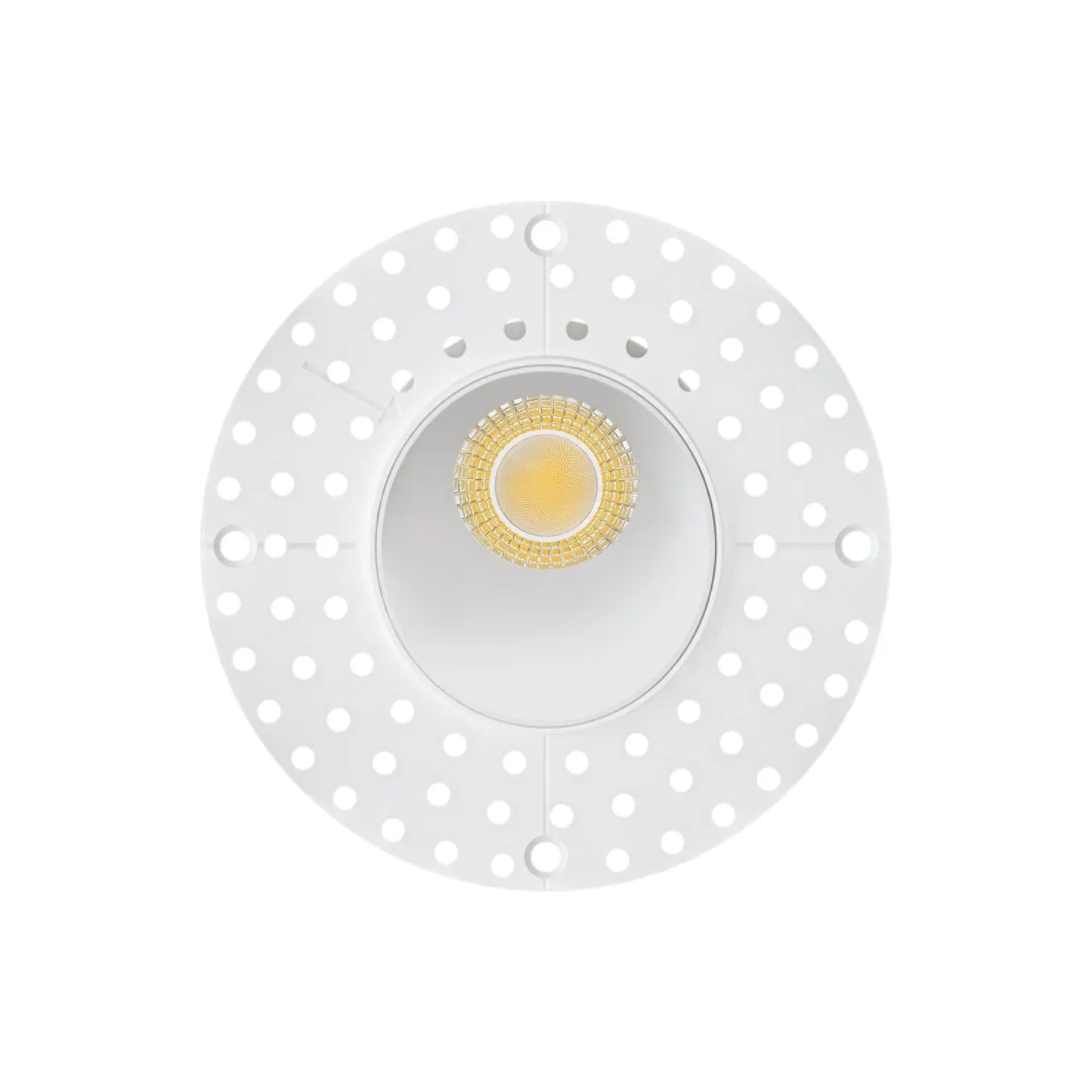 P-7498 3 inch Trimless Round Wall-Wash White, 9W, 850 Lumens, 5CCT Recessed Light