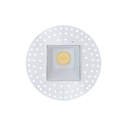 P-7500 3 inch Trimless Square Wall-Wash White, 9W, 850 Lumens, 5CCT Recessed Light