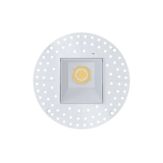 P-7500 3 inch Trimless Square Wall-Wash White, 9W, 850 Lumens, 5CCT Recessed Light