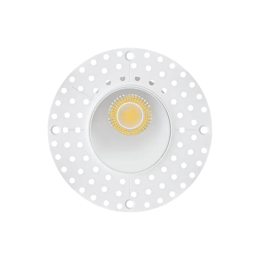 P-7502 3 inch Trimless Round Wall-Wash White HO, 15/20W, 1400/2100 Lumens, 5CCT Recessed Light
