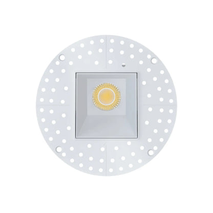 P-7504 3 inch Trimless Square Wall-Wash White HO, 15/20W, 1400/2100 Lumens, 5CCT Recessed Light