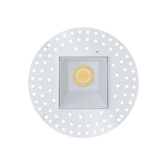 P-7504 3 inch Trimless Square Wall-Wash White HO, 15/20W, 1400/2100 Lumens, 5CCT Recessed Light