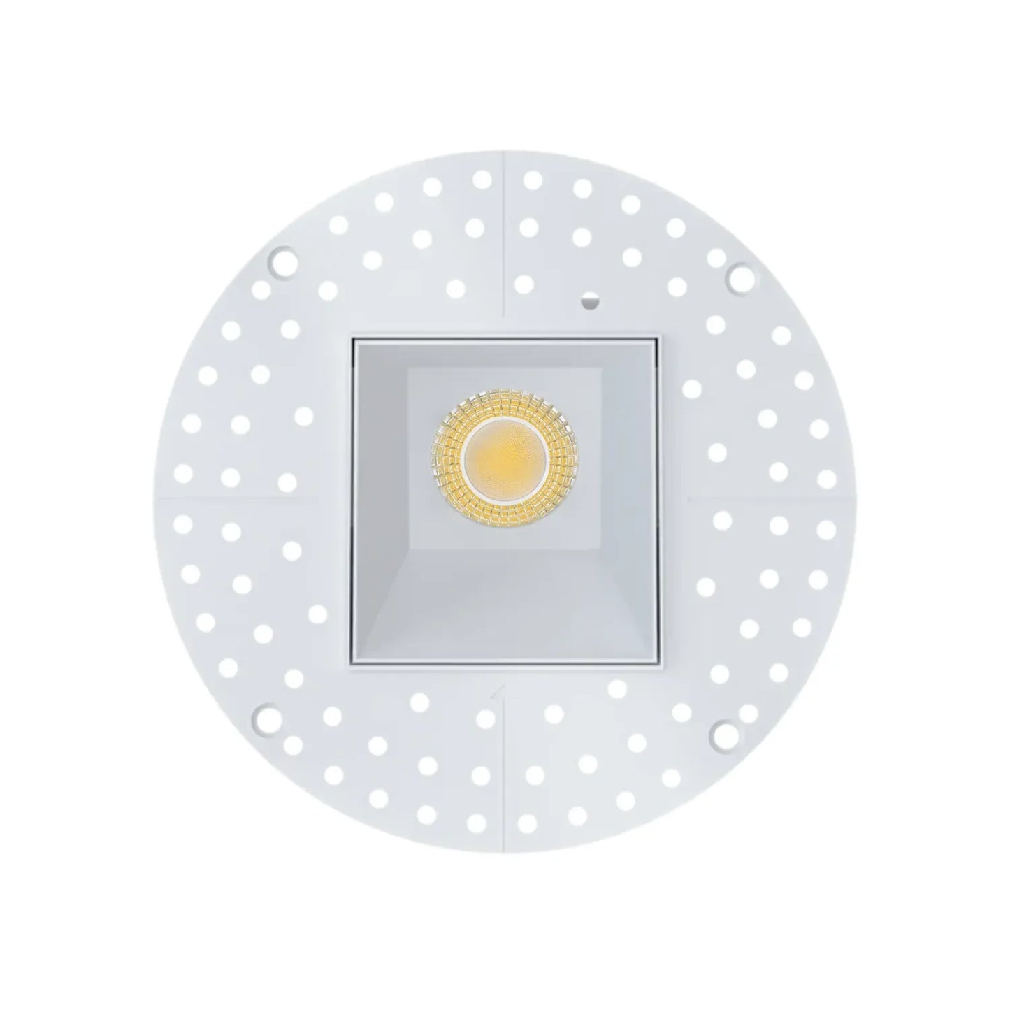 P-7508 3 inch Trimless Square Wall-Wash White HO, 24W, 2100 Lumens, 5CCT Recessed Light