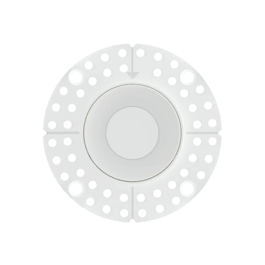 P-7510 2 Inch Trimless Slim Round White, 8-12 Watts, 550-825 Lumens, 5CCT Recessed Light