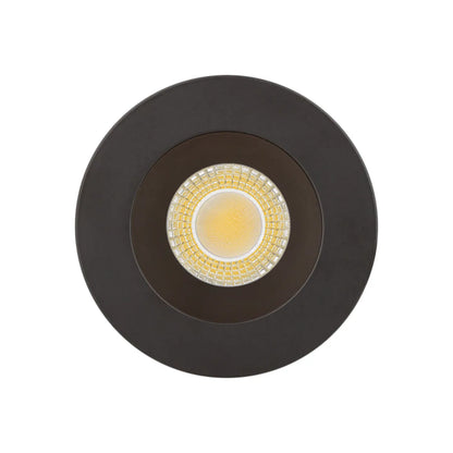 P-7523 3 inch Round Black, 8W, 800 Lumens, 5CCT Recessed Light