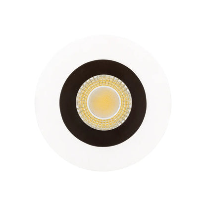 P-7525 3 inch Round Two-Tone, 8W, 800 Lumens, 5CCT Recessed Light