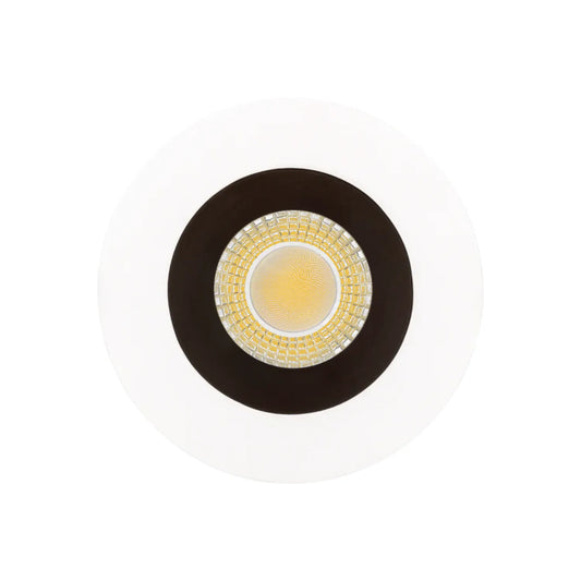 P-7525 3 inch Round Two-Tone, 8W, 800 Lumens, 5CCT Recessed Light