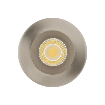 P-7529 3 inch Round Brushed Nickel, 8W, 800 Lumens, 5CCT Recessed Light