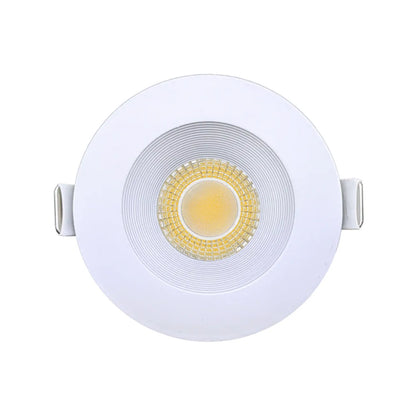 P-7535 3 inch Baffle Round White, 8W, 800 Lumens, 5CCT Recessed Light