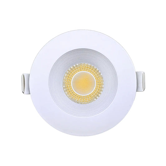 P-7535 3 inch Baffle Round White, 8W, 800 Lumens, 5CCT Recessed Light