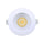 P-7535 3 inch Baffle Round White, 8W, 800 Lumens, 5CCT Recessed Light