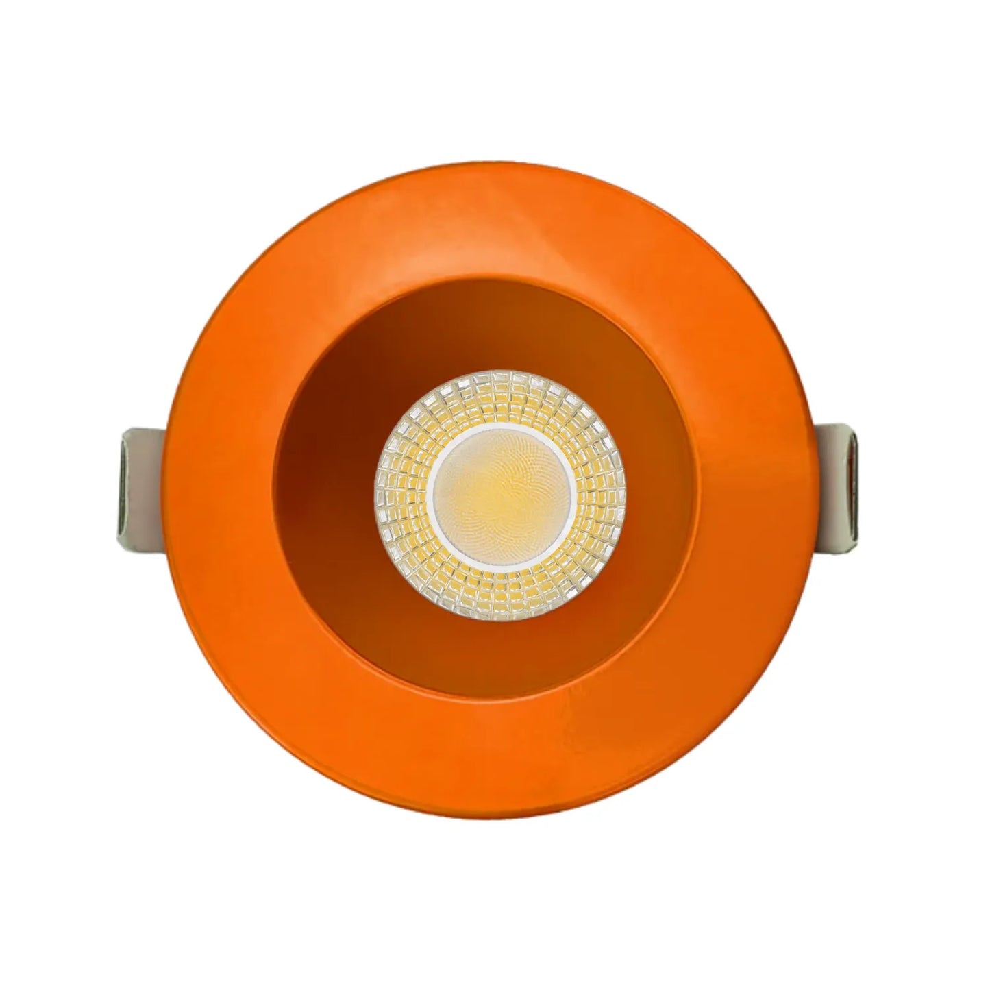 P-7537 3 inch Round Tangerine Orange, 8W, 800 Lumens, 5CCT Recessed Light