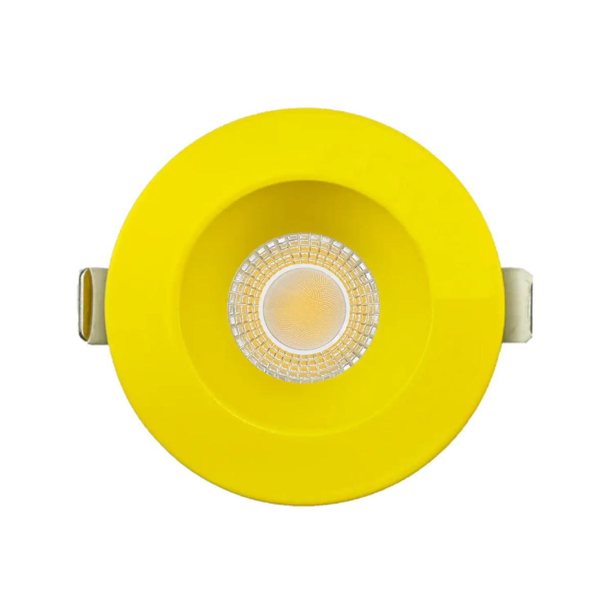 P-7538 3 inch Round Lemon Yellow, 8W, 800 Lumens, 5CCT Recessed Light