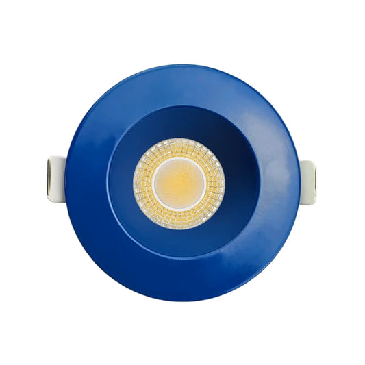 P-7540 3 inch Round Blueberry Blue, 8W, 800 Lumens, 5CCT Recessed Light