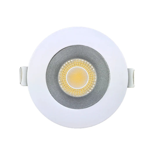 P-7541 3 inch Round Haze Finish, 8W, 800 Lumens, 5CCT Recessed Light