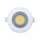 P-7541 3 inch Round Haze Finish, 8W, 800 Lumens, 5CCT Recessed Light