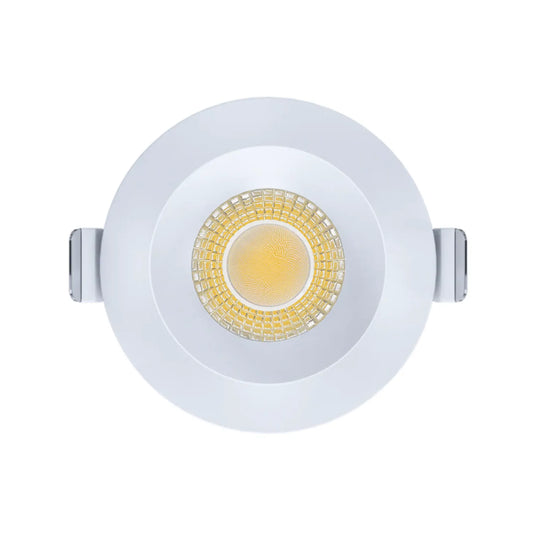 P-7542 3 inch Round White Shallow Trim, 8W, 800 Lumens, 5CCT Recessed Light