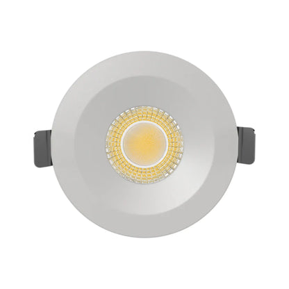 P-7544 3 inch Round White Ultra-Shallow Trim, 8W, 800 Lumens, 5CCT Recessed Light