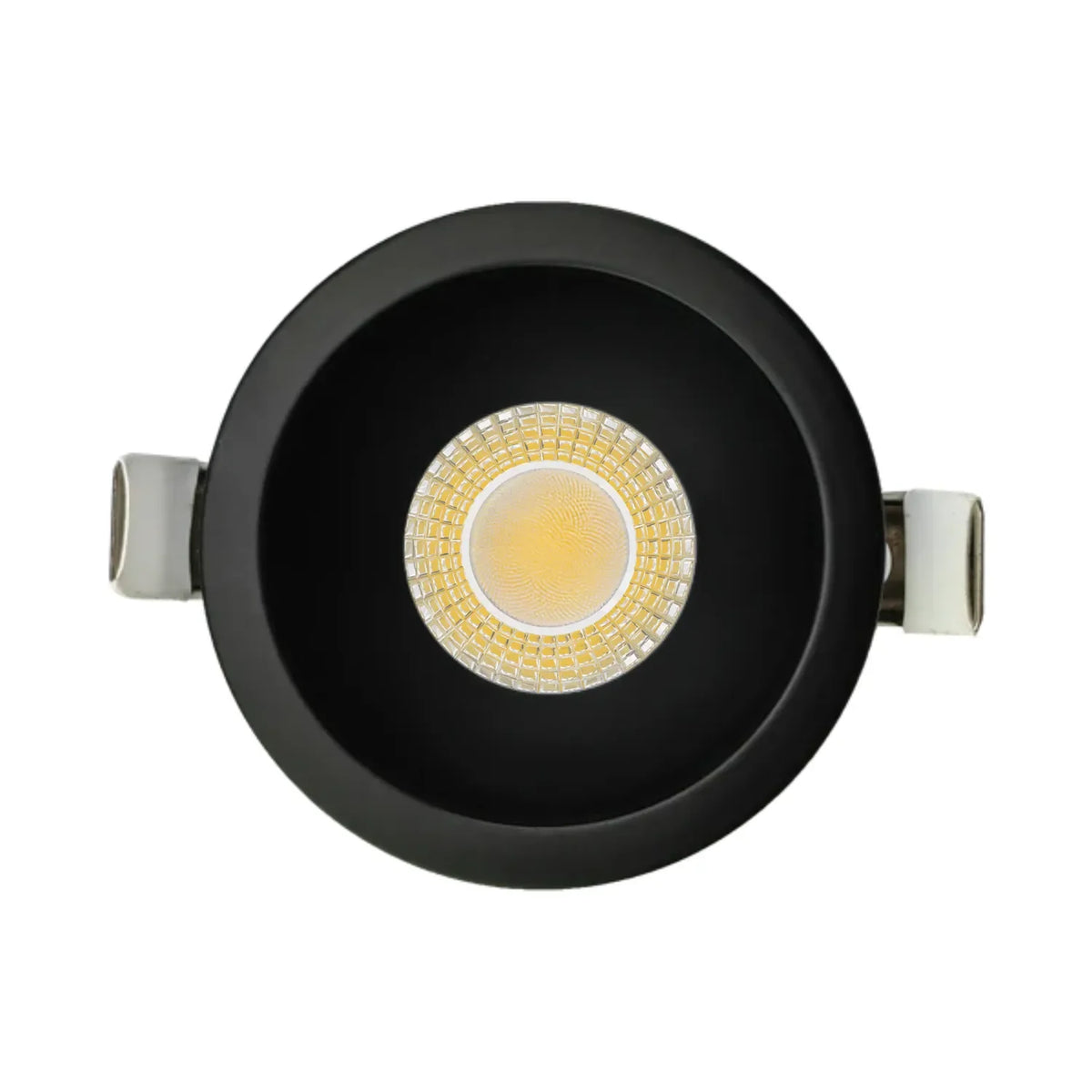 P-7547 3 inch Round Black Narrow Trim, 8W, 800 Lumens, 5CCT Recessed Light