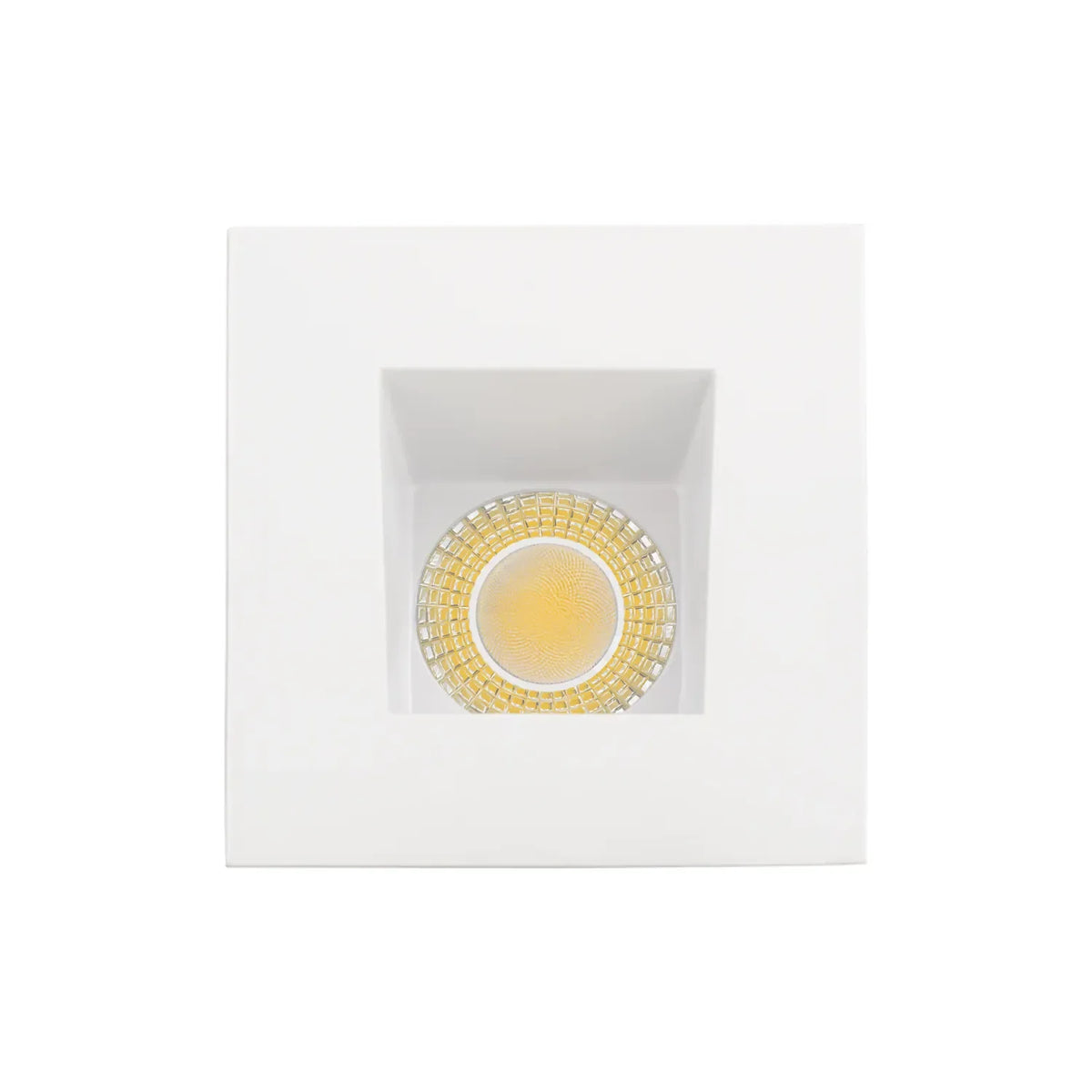 P-7550 3 inch Square Wall-Wash White, 8W, 800 Lumens, 5CCT Recessed Light