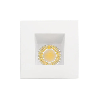 P-7550 3 inch Square Wall-Wash White, 8W, 800 Lumens, 5CCT Recessed Light