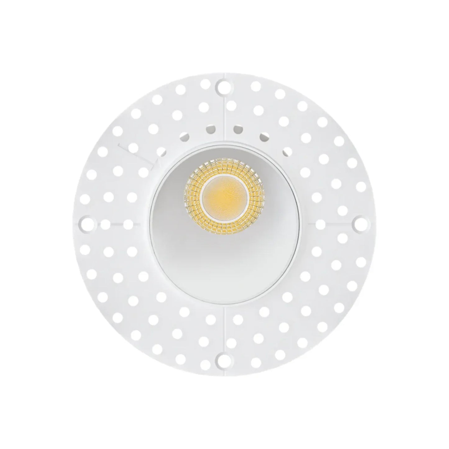 P-7551 3 inch Trimless Round Wall-Wash White, 8W, 800 Lumens, 5CCT Recessed Light