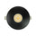 P-7556 3 inch Drop Trim Round Black, 8W, 800 Lumens, 5CCT Recessed Light