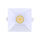 P-7557 3 inch Drop Trim Square White, 8W, 800 Lumens, 5CCT Recessed Light