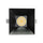 P-7558 3 inch Drop Trim Square Black, 8W, 800 Lumens, 5CCT Recessed Light