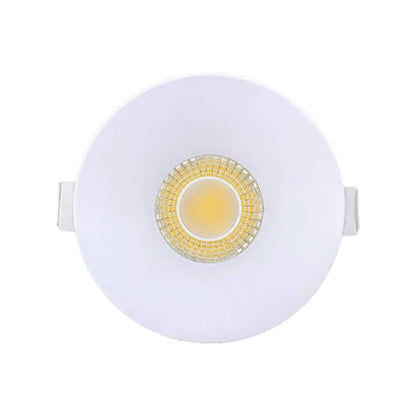 P-7559 3 inch Round White 3/4in Drop Trim, 8W, 800 Lumens, 5CCT Recessed Light