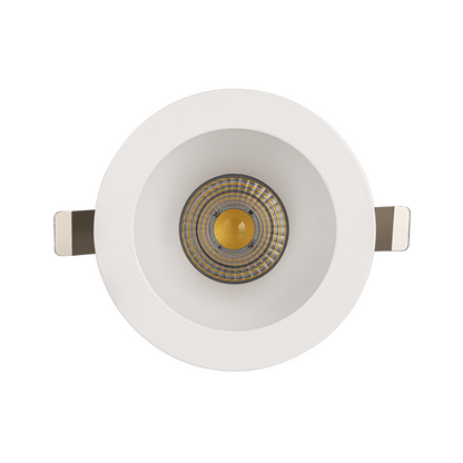 P-5827 4 InchRound Deep White Smooth 15W 1100 Lumen Warm White 3K Recessed Light