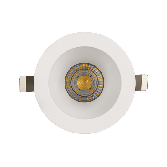 P-5746 4 Inch Round Deep White Smooth 23W 1800 Lumens 5CCT Recessed Light